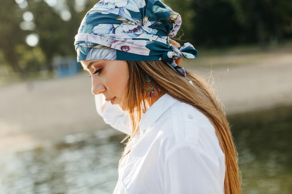 Turban Lara 068 Muslin Scarf After Chemotherapy