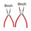 7/8/9 Inch Fuel Line Pliers Built-In Return Spring Universal Quick Release Pliers Anti-Slip Handle Fuel Removal Tool
