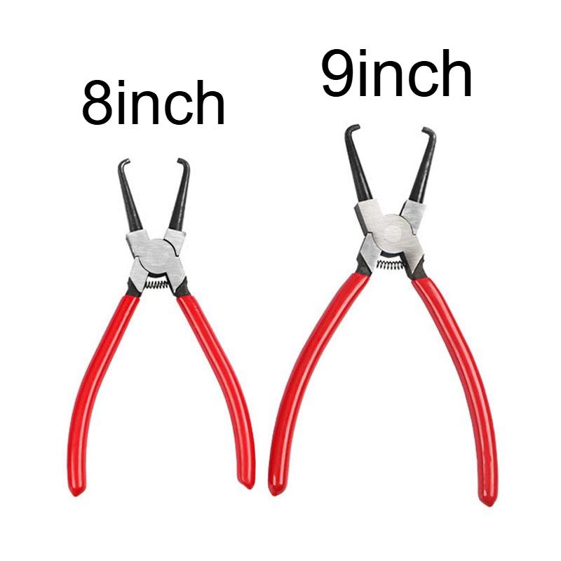 7/8/9 Inch Fuel Line Pliers Built-In Return Spring Universal Quick Release Pliers Anti-Slip Handle Fuel Removal Tool