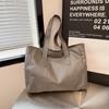 Large Women's Versatile Korean Style Tote Shoulder Handbag - Soft, Trendy & Spacious