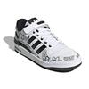 Adidas Zapatillas Unisex Forum 84 Low Gráficos Bold Blanco Negro Blanco Nube Negro Core Negro Core GW4921