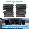 Car Front Middle AC Air Conditioner Vent Outlet Grille Slide Clip Repair Kit For Mercedes Benz W166 W292 ML350 GL450 GLE GLS