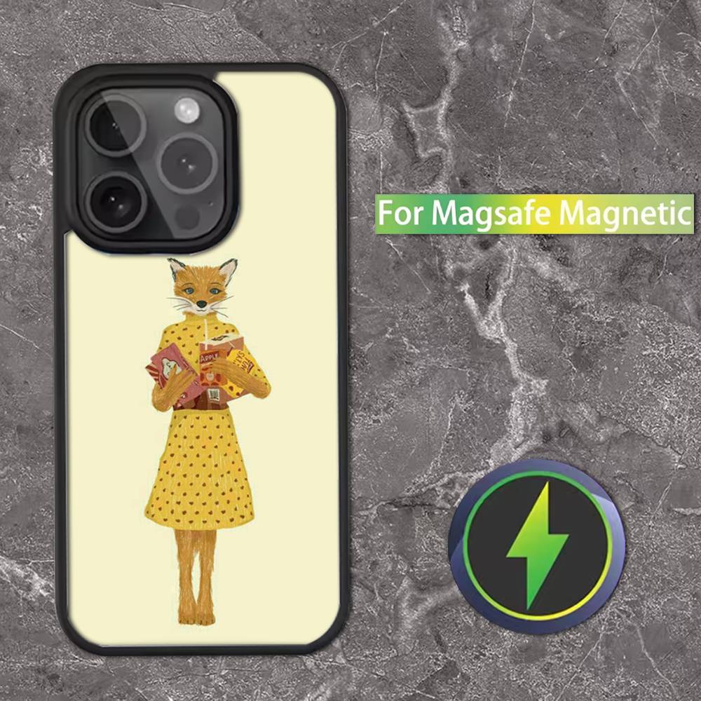 F-Fantastic Mr F-Fox Phone Case For iPhone 16,15,14,13,12,11,Pro,Max,Plus,Mini,SE Magsafe Magnetic Wireless Charging