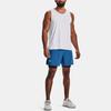 Under Armour Iso-Chill Casual Sports Solid Crew Neck Tank Top Men Tops Gray 1372300-100