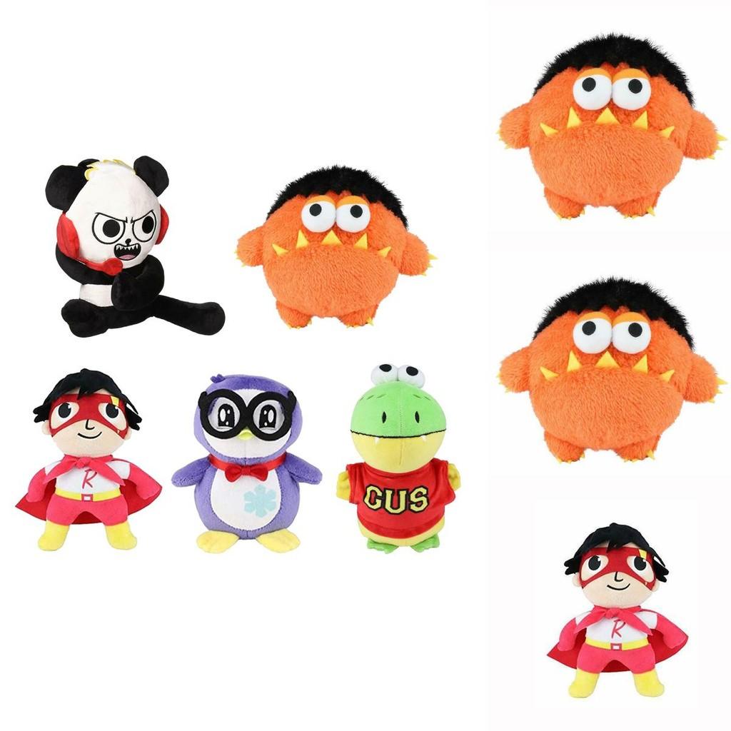 Adorable Ryans World Combo Panda 18cm Soft Plush Stuffed Toy For Kids Gifts