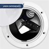4In Marine Round pection Deck Plate Hatch With Detachable Smooth Center, Water Tight For Outdoor tallations,