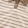 2Pcs/Set Boys Polo Shirts+Shorts Clothes Stripe Sets Summer Child Casual T-shirts Shorts Sports Suit For Baby Tracksuits Kids Outfits Set