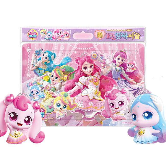 Princess Catch! Teenieping IQ Puzzle (104pcs)