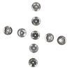Tambourine     Set 50pcs Stainless Steel for Tambourines Wood Percussion Instruments