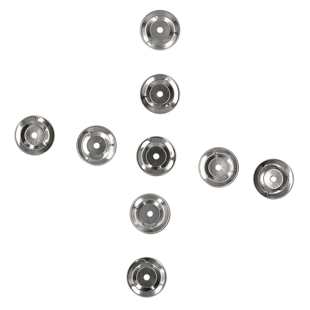 Tambourine Set 50pcs Stainless Steel for Tambourines Wood Percussion Instruments