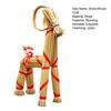 Weihnachts Strohschmuck 16,1 Zoll Hoch Schwedische Strohgewebte Ziege Juldekoration Traditionelles Geschenk für Zuhause Geburtstagsfeier Outdoor Indoor Dekor