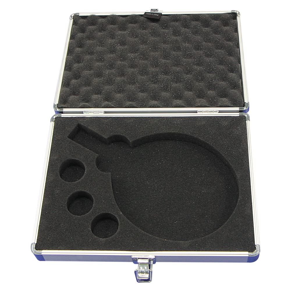 BAGandCASE ALIKAN 28 Types PC Table Tennis Racket Case PC Table Tennis Case Table Tennis Ball Case Table Tennis Ball Bag (S2-SILVER, SPP002: 29 X 22