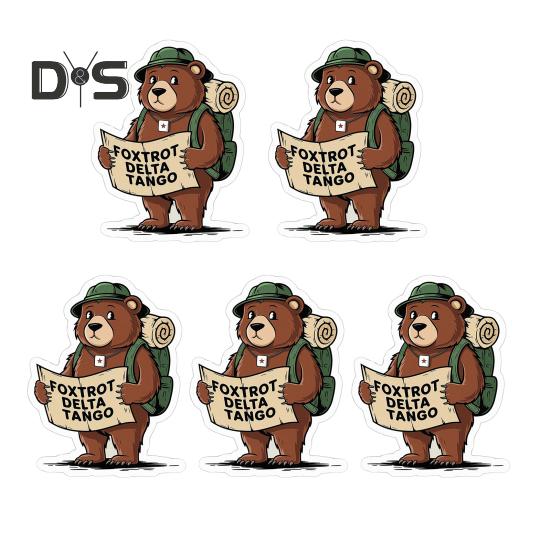 

5 шт. защитите наши национальные парки бумажные наклейки медведь наклейки для бутылок с водой стаканы ноутбуки шляпа бампер автомобиля телефон чехол 5cm B