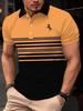 Printed Design - Non-Textured Summer Men'S Casual Breathable Short Sleeve T-Shirt, Men'S Apparel BM14 Short Sleeve - Casual Summer Golf And Everyday