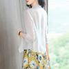 Sciarpa di Chiffon Cappotto Donna estate Sottile Lento Cardigan Top Signora Selvaggio Corto Femminile Protezione Solare Abbigliamento Giacca