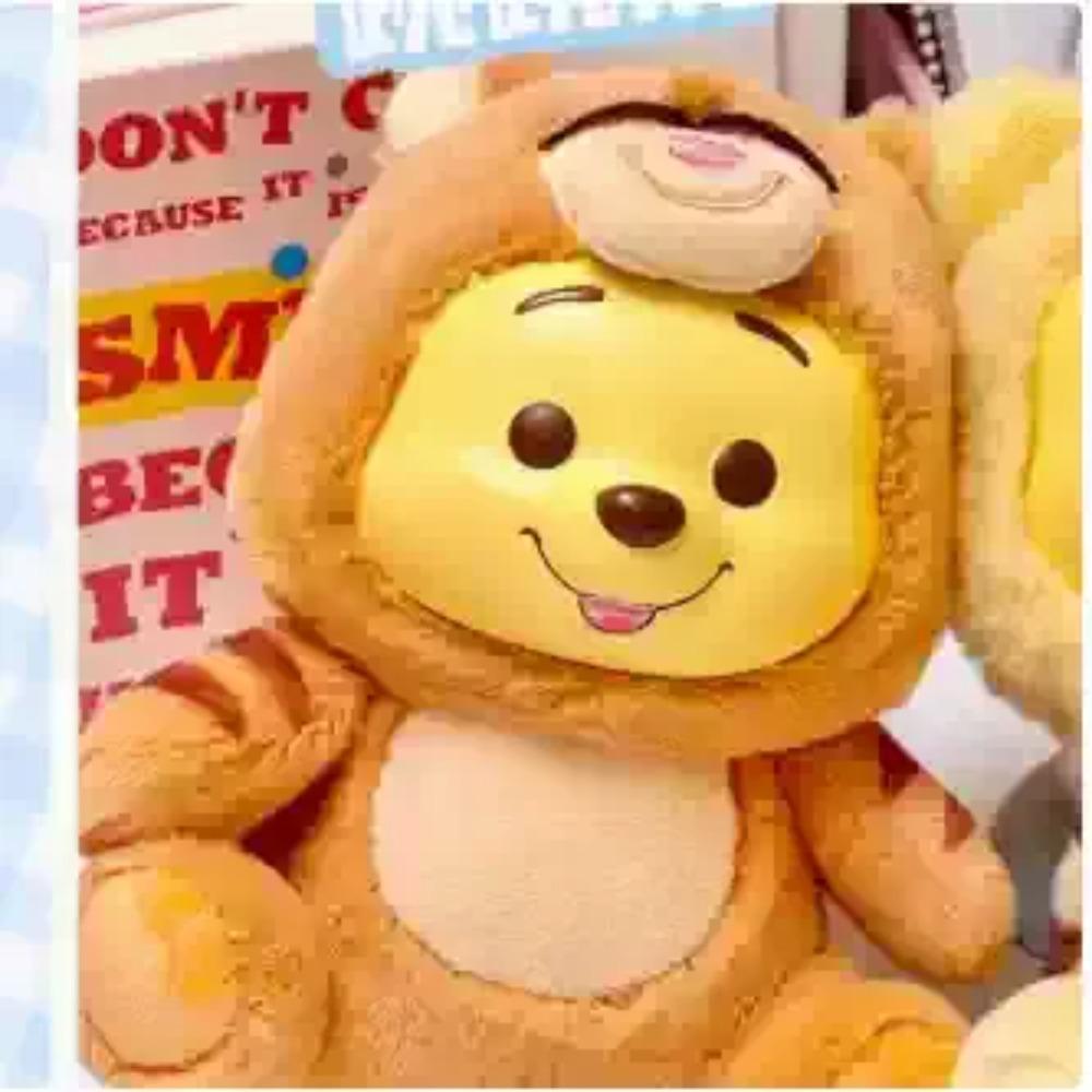 În stoc Original Miniso Winnie The Pooh Petrecere Năzdrăvană Cutie Surpriză Pandantiv de Pluș Păpușă Decor Breloc Cadou Jucărie Fată de Ziua de Naștere
