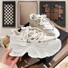 Woman Sneakers Fashion Casual Shoes  Summer Mesh Female Shoes Comfortable Breathable Heightening Sneakers for Women