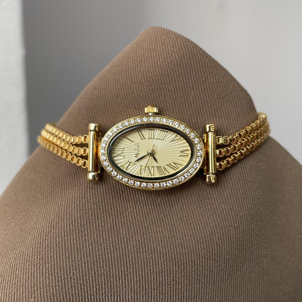 Retro-Style Brand Watches, Artistic Timepieces For Women, Small And Exquisite, New Model, Trendy And Sophisticated Watch.
