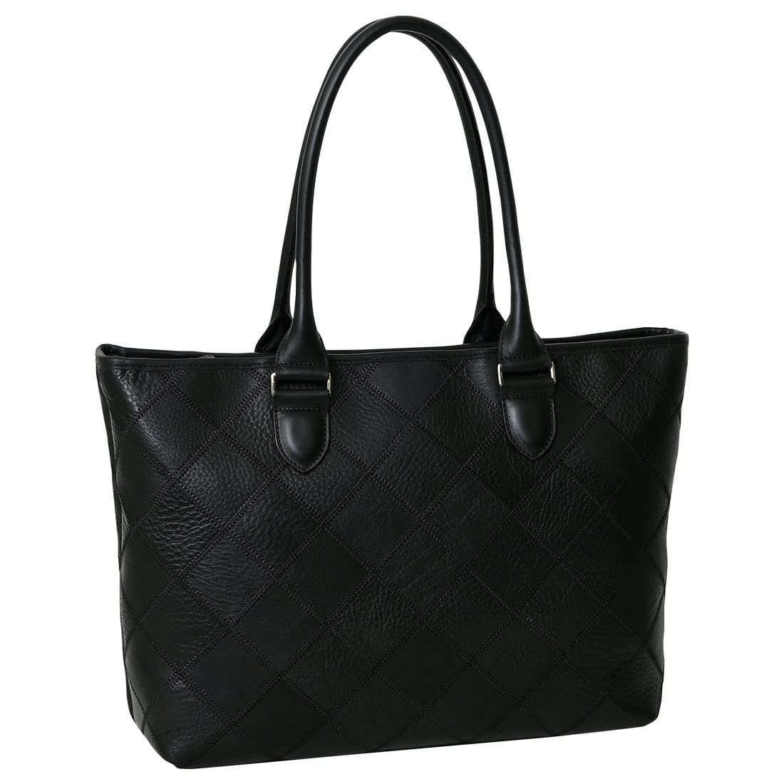

Сумка DPC265 Grained Leather Tote Bag B4 Size PANEL Black [Tryon] Чоловіча чорний