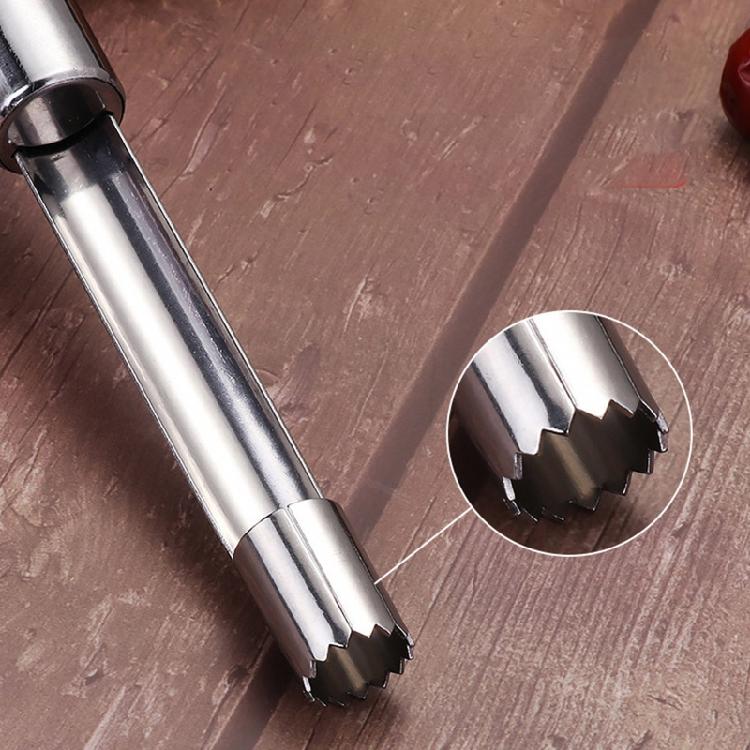 4Pcs Home Fruits Core Remover Tools Stainless Steel Fruit Remover