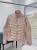 Light and thin sports outdoor lulu down jacket women's short running slim white duck down liner yoga jacket winter