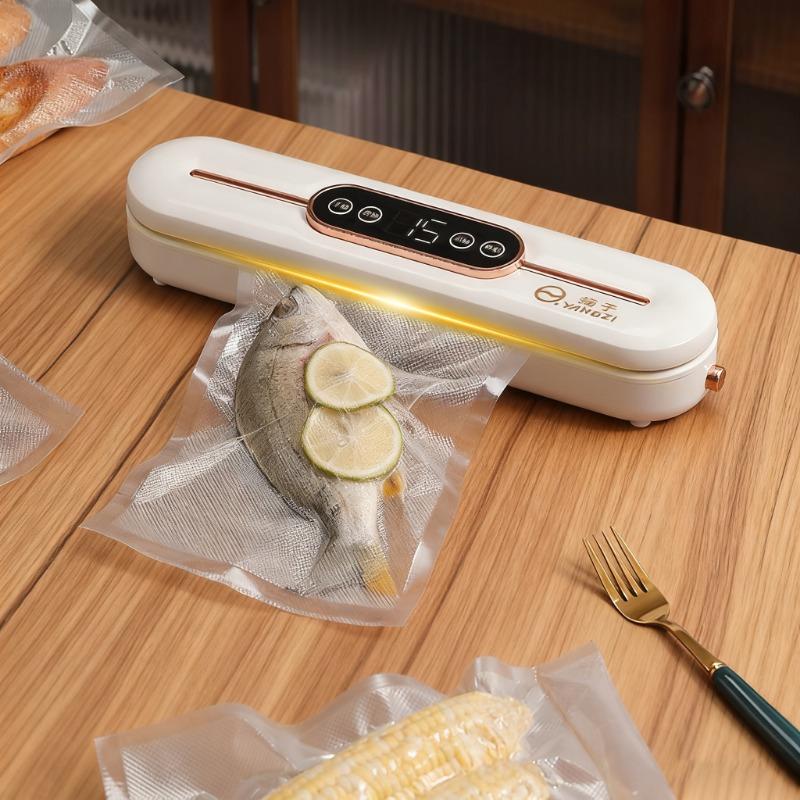 Vacuum Sealing Machine Automatic Vacuum Machine Sealing and Fresh-keeping Packaging Household Vacuum Sealing Machine