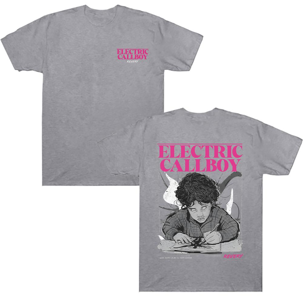 Electric Callboy Revery Paint T-Shirts Fashion Print Top Tshirt Summer New Light and Thin Men's Women's Tee Short Sleeves Cotton Tshirts