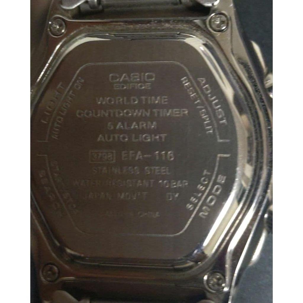 Used [Working product] CASIO EDIFICE EPA-116