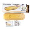 Wooden Board Bowling  with 10 Pins Portable Tabletop Bowling Game Educational Bowling Set for Family Adults Kids