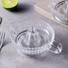Glass Hand Press Juicer Multipurpose Manual Juicer with Handle For Freshing Lemon And Lime Juice Extraction Kitchen Tool