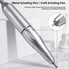 LED Display Electric Nail File 6 Grinding Heads Nail Grinder  Nail Tools