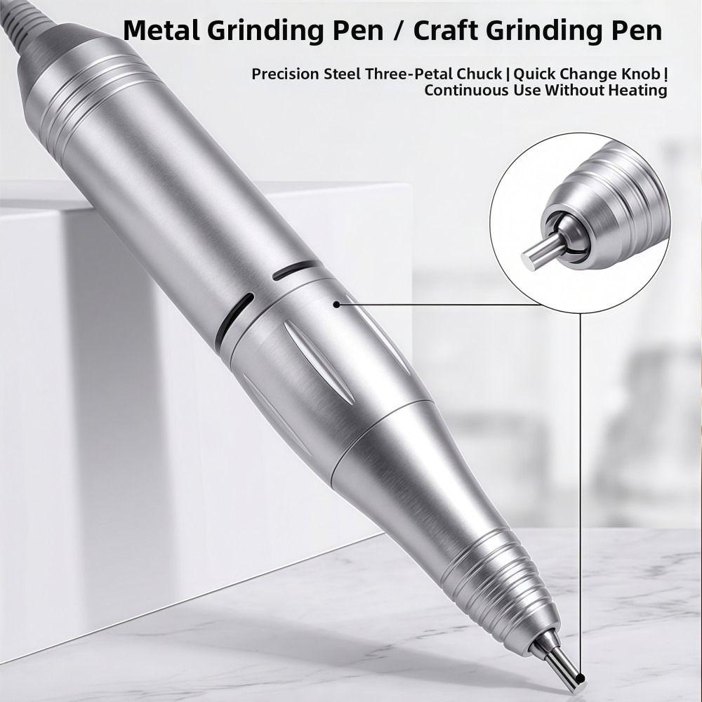 LED Display Electric Nail File 6 Grinding Heads Nail Grinder Nail Tools