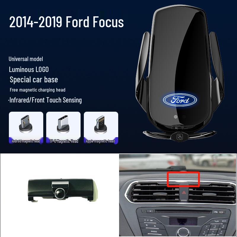 Magnetic Wireless Fast Charging Phone Holder for Ford Focus/Mondeo/Fiesta