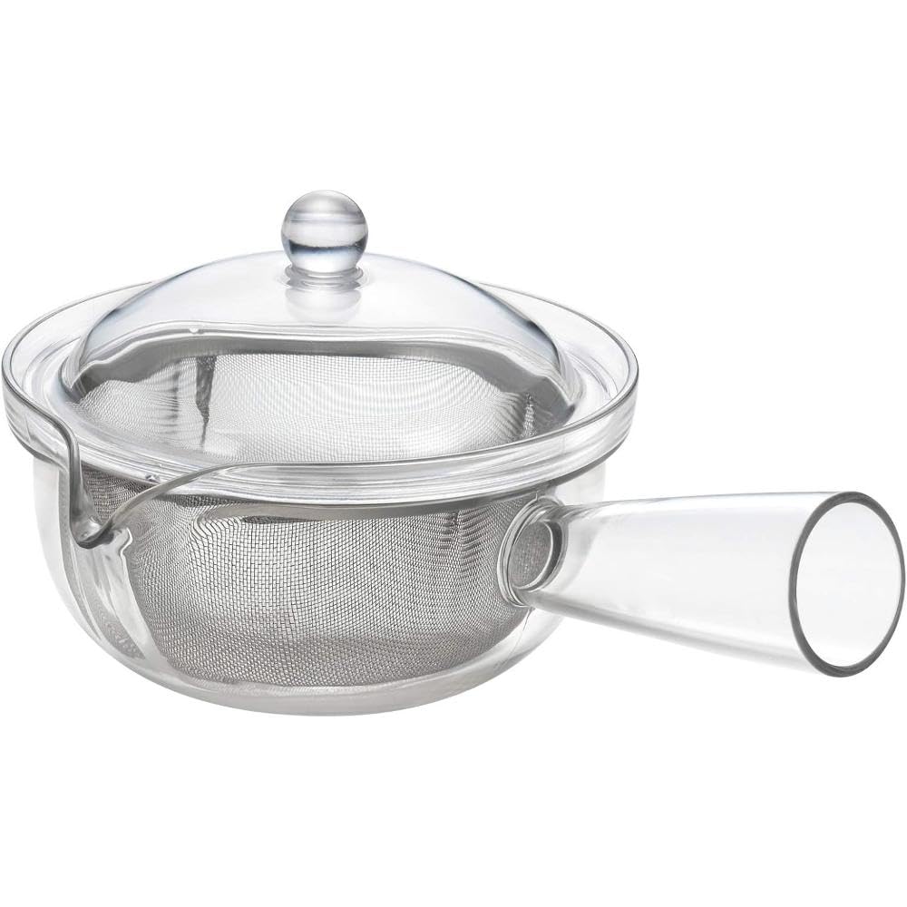 Yamakiikai Clear Teapot, Stainless Steel Mesh, W25