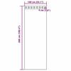 VidaXL Rideaux en voile avec œillets 2 pcs terre cuite, rideau en filet, rideau transparent, voile de fenêtre, traitement de 4102141