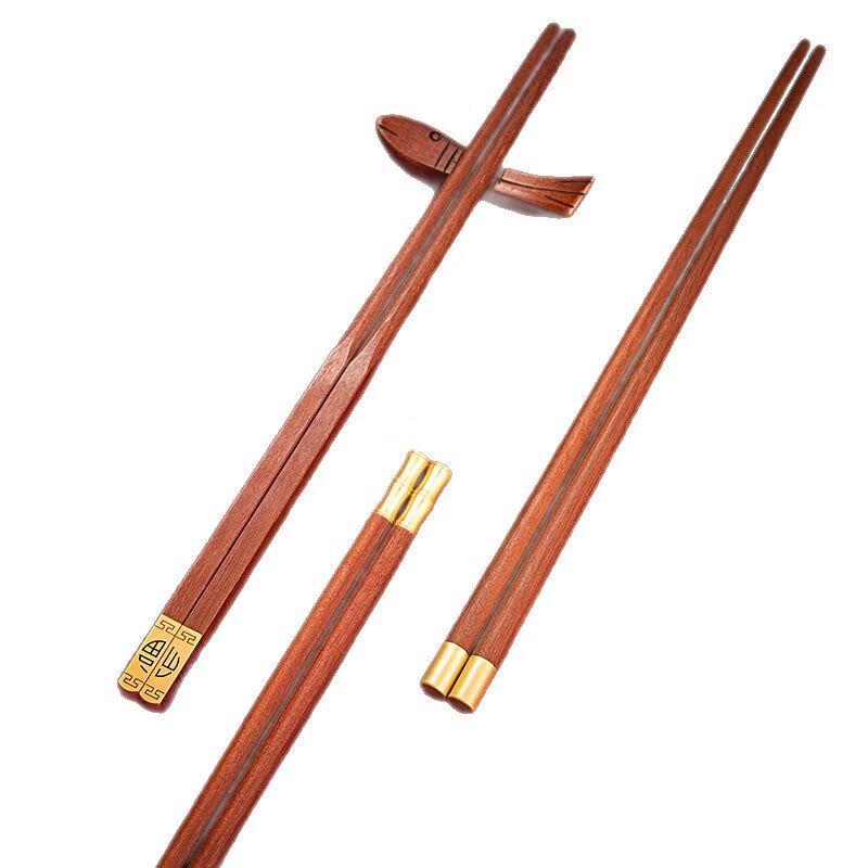Red Sandalwood Solid Wood Chopsticks Set