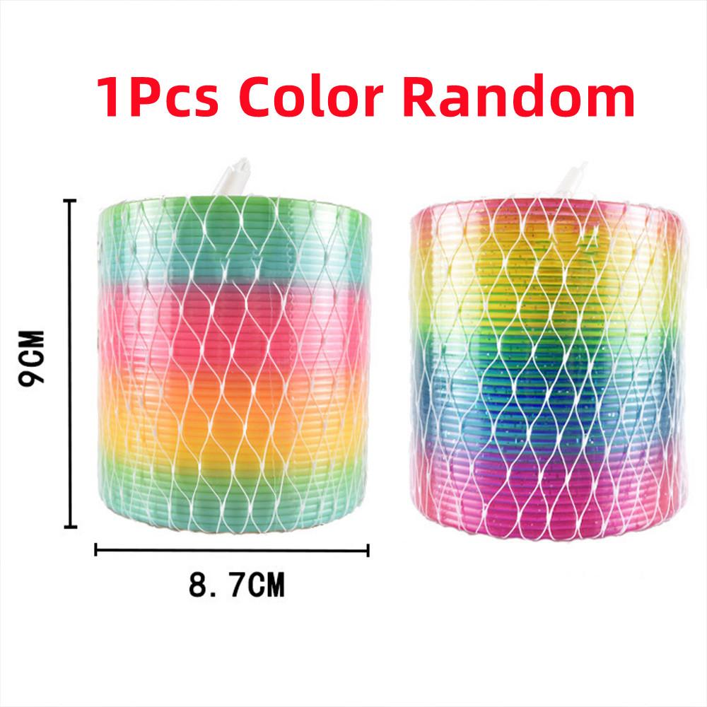 Big Size Rainbow Magic Springs Toy - Kids Birthday Party Toys Favors Giveaway Gifts Guest Pinata Fillers for Children Party