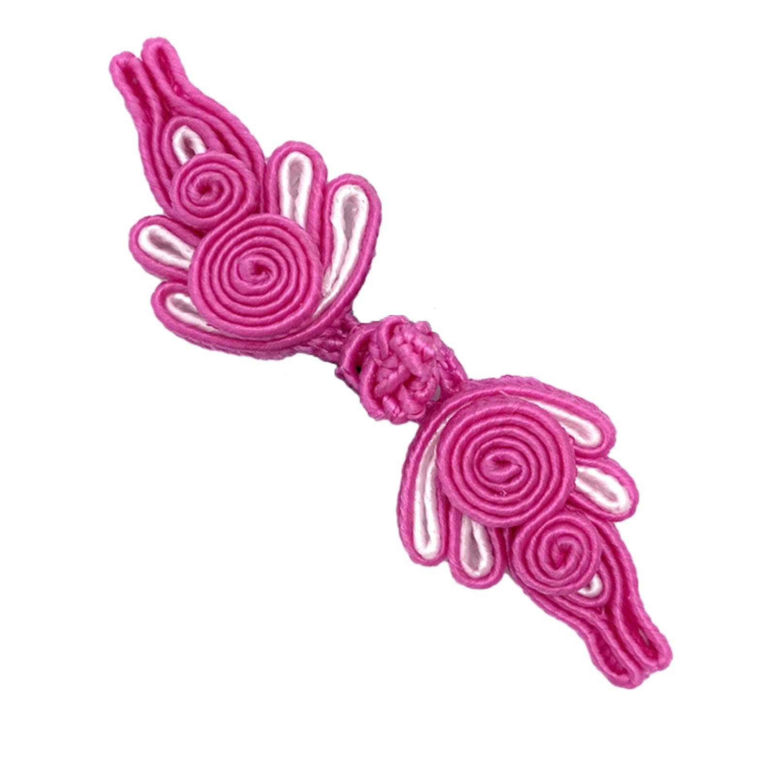 

Chinese Gourd&Flower Sewing Button Cheongsam Button Exquisite Craftsmanship Suitable for Fashion Enthusiasts of All Ages горячий розовый