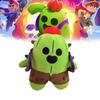 Mignon Cartoon Peluche Sauvage à Pointes Poupée Léon Héros Cactus Peluche Transfrontalière