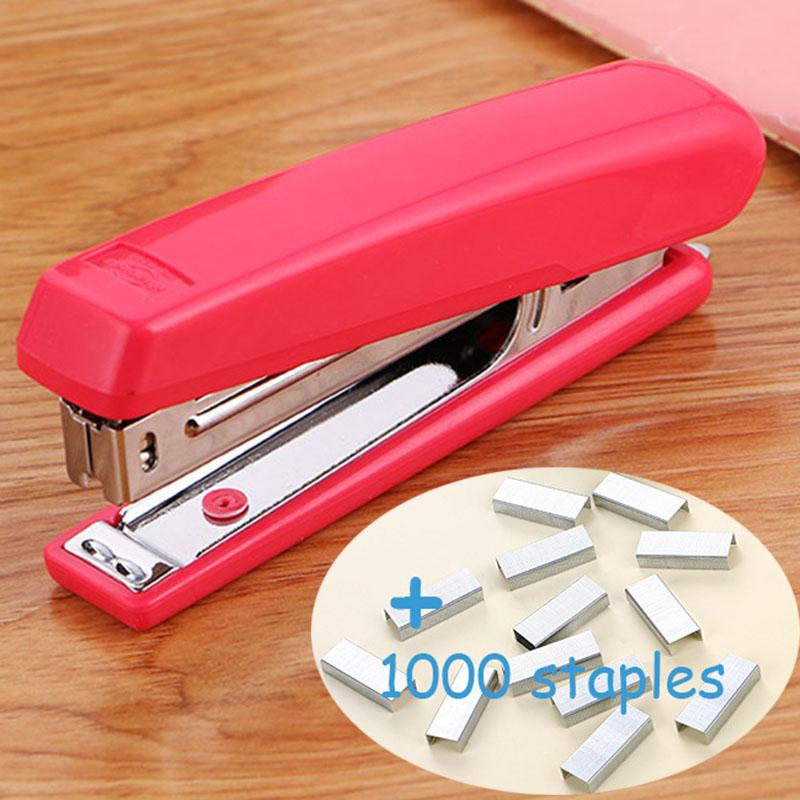 Single Color Staple /staple Remover And No.10  Staples For Paper Binding Stationery Office School Supplies Grapadora
