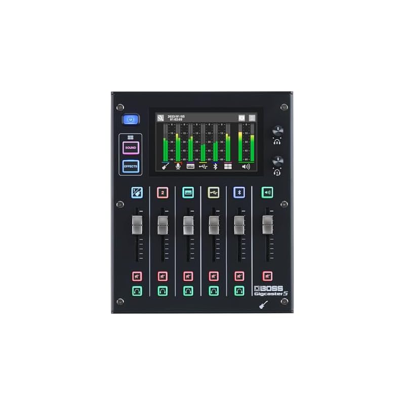 BOSS Gigcaster 5 (GCS-5) Audio Mixer for Streaming