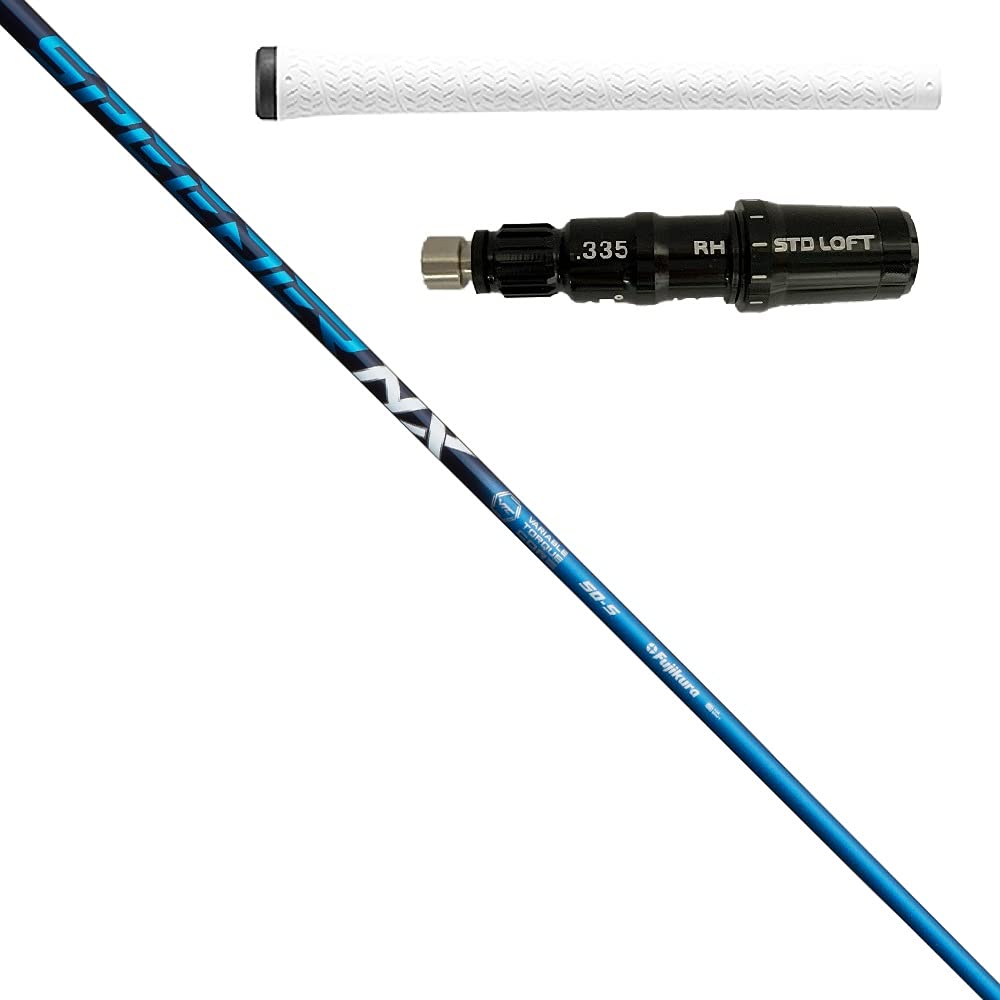 TaylorMade STELTH Series SIM-MAX M5/M6 Driver Compatible Sleeved Shaft, Speeder NX 60 S, 45.25" (with IOMIC Grip)