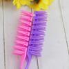 Retro Multi-Tooth Plastic Comb for Styling & Scalp Massage