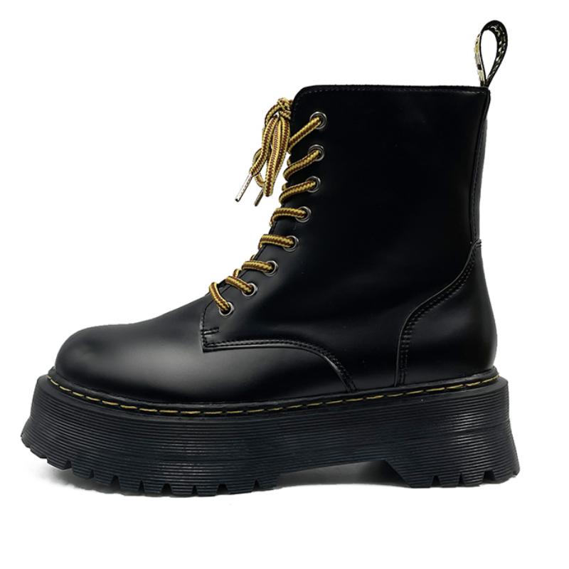 

Новые женские ботинки мотоциклетные повседневные туфли женские кожаные минималистичные классические панк женские туфли Мэри Джейн готические ботинки на платформе женские 40