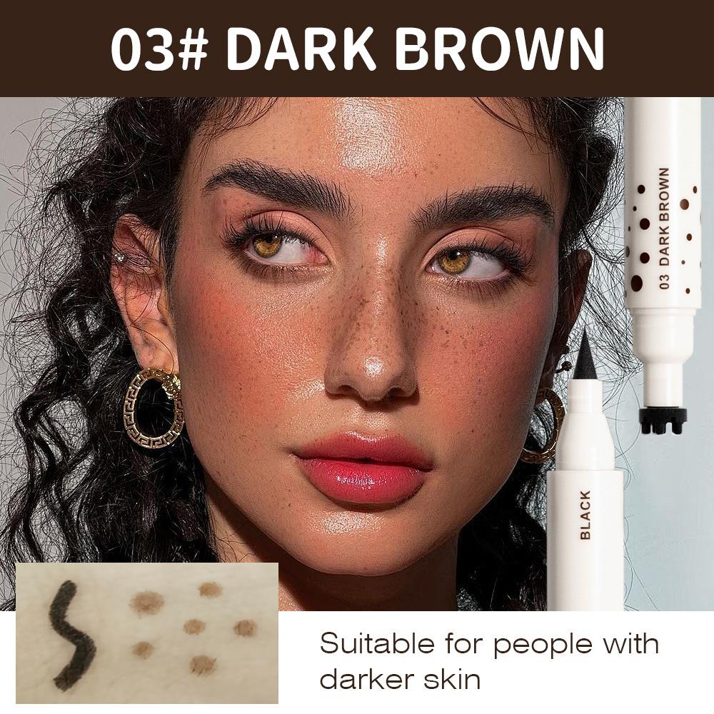 Kissbeauty's neuer wasserfester natürlicher Simulations- Sommersprossen-Eyeliner schweißfester schnelltrocknender Make-up