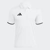[Adidas] Soccer Polo Shirt Entrada26 Polo Men's MIP66 White/Black (JZ6661) 2L