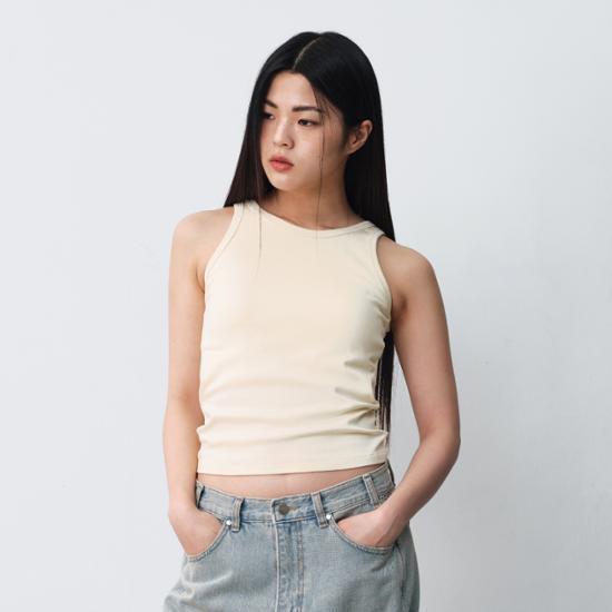 Remove No Bra Wear Easy Bra Sleeveless (Blue/Black/White/Lemon/Oatmeal/Pink)