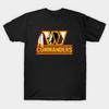 Camiseta Estampada Negra para Hombre Washington Redskins Estampado con Papel de Transferencia Sin Corte Camiseta de Algodón