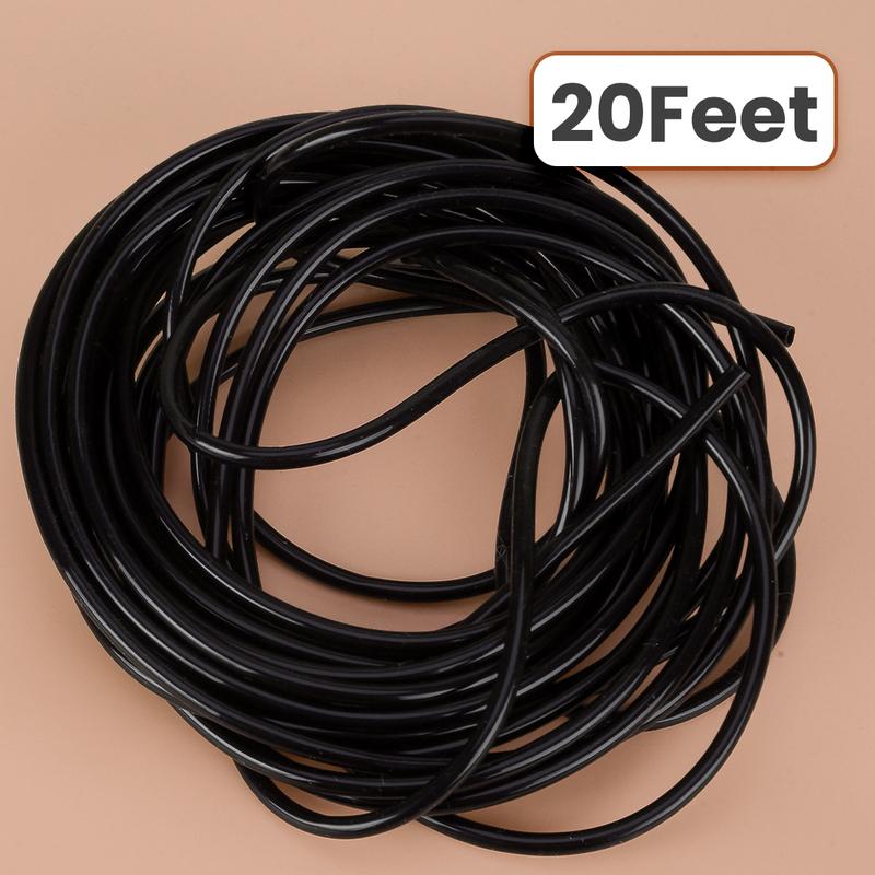 

Silicone 20 Feet ID 3mm Universal Fuel Air Vacuum Hose Line Tube Pipe Black