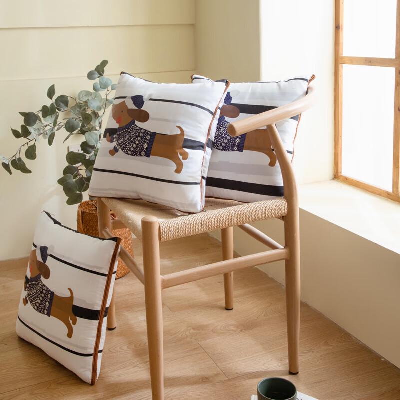 

MUJI Washed Brushed Pillow Quilt & Nap Blanket